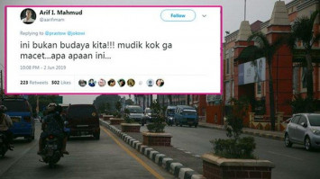 Protes soal mudik