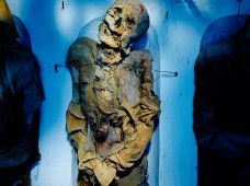 Mumi di Makam Bawah Tanah Palermo, Italia