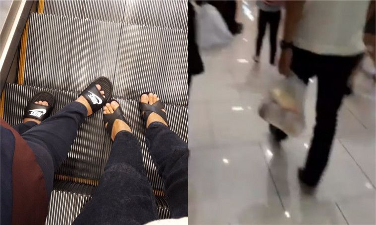 Ini Alasan Pria  Pake Sandal  Hak  Tinggi  Di Mall