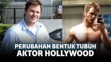 Perubahan Bentuk Tubuh Aktor Hollywood demi Film Superhero