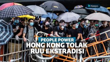 People Power Hong Kong Tolak RUU Ekstradisi