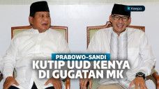 Prabowo-Sandi Kutip UUD Kenya dalam sidang sengketa di MK