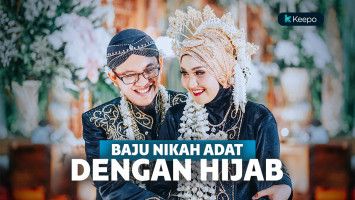 Baju pernikahan adat muslim