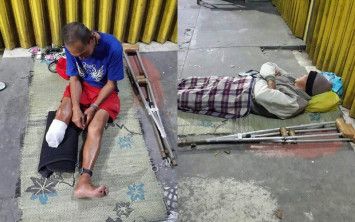 tukang parkir mengalami pencurian