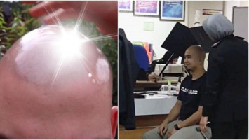 Silau saat ambil foto paspor