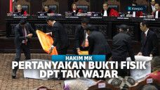 Hakim MK pertanyakan bukti fisik 17,5 juta DPT tak wajar