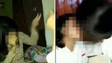 Siswi SMP pesta ngelem