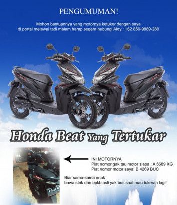 motor yang tertukar