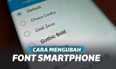 Cara mudah mengganti font