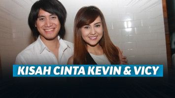 Kevin Aprilio dan Vicy Melanie