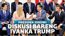 Obrolan Seru Jokowi Dan Ivanka Trump