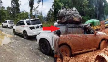 mobil mewah jadi angkot