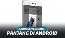 Cara screenshot panjang di Android 1