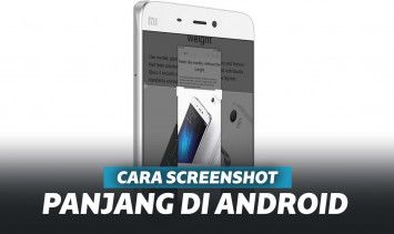 Cara screenshot panjang di Android 1