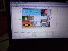 Bikin desain pake Excel