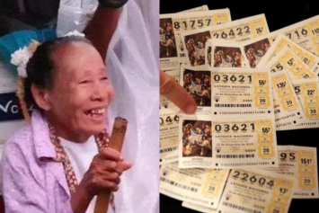 Nenek menang lotre
