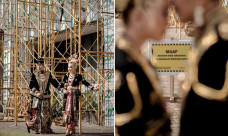 Pasangan Pengantin Ini Jadikan Gendung sebagai Lokasi Foto Post-Wedding