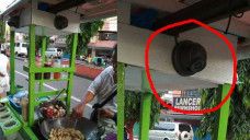 cctv di gerobak gorengan