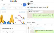 emoji dua tangan menyatu