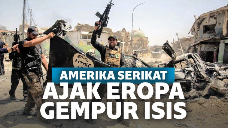Amerika Ajak Eropa Serbu ISIS Lagi