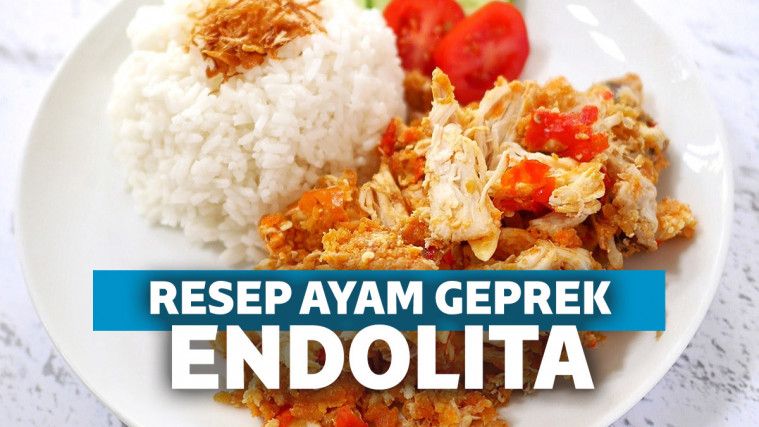 5 Resep  Ayam  Geprek  Endolita dengan Sambal Super Pedas