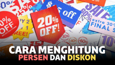 Cara hitung persen