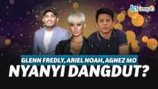 Bintang pop menjadi pedangdut