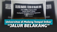 stiker 'jalur belakang'