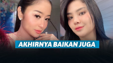 Dewi Perssik dan Rosa Meldianti