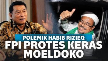 FPI Protes Moeldoko Soal Pernyataan Ongkos Pulang Rizieq
