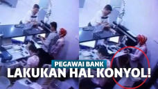 Pegawai Bank Jatuh