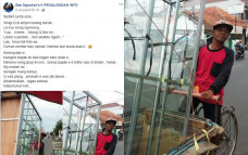 Tukang becak ingin diviralin