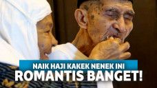 Sempat Marahi Petugas karena Cemburu, Pasangan Lansia Ini Tak Mau Dipisah Saat Naik Haji