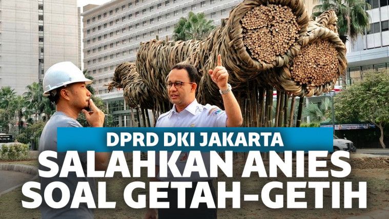 Instalasi 'Getah-Getih' Dibongkar, DPRD DKI Salahkan Anies Baswedan