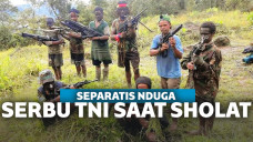 Kelompok Separatis Nduga Serang Anggota TNI Saat Sedang Sholat