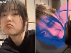 Filter pengubah wajah di TikTok