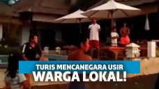 konflik pengusiran warga lokal oleh turis di bali