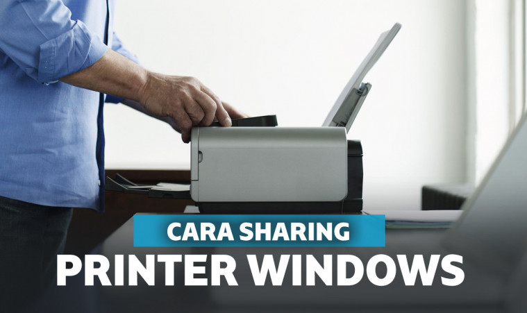 Cara Install Driver Printer Sharing Windows 7