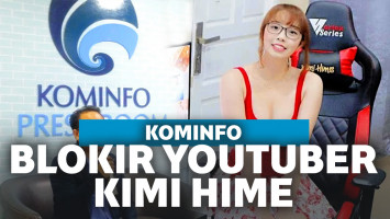 Kominfo Blokir Konten Video Milik Youtuber Kimi Hime