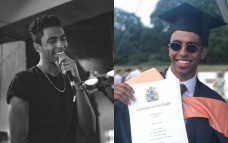 Mahasiswa ngerap saat skripsi