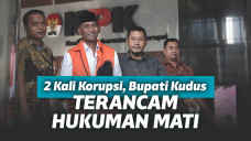 Korupsi Dua Kali, Bupati Kudus Kini Terancam Hukuman Mati!