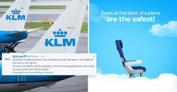Sisa Tweet KLM India