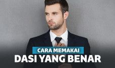 Cara memasang dasi yang benar 1