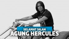 Agung Hercules meninggal