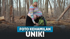 foto lucu saat hamil