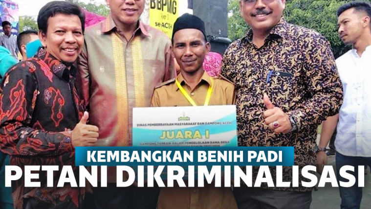 Kembangkan Benih Padi IF8, Munirwan Ditangkap Polisi