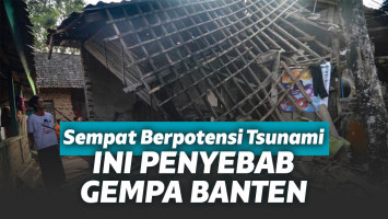 Akibat gempa banten