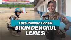 Potret polwan cantik