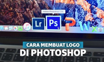 cara buat logo di photoshop