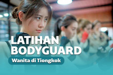 bodyguard cantik tiongkok